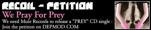 Recoil - Prey - Petition